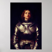 Joan of Arc von John Everett Millais Poster (Vorne)