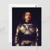 Joan of Arc von John Everett Millais Postkarte (Vorne/Hinten)