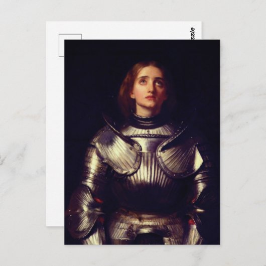Joan of Arc von John Everett Millais Postkarte (Vorne/Hinten)
