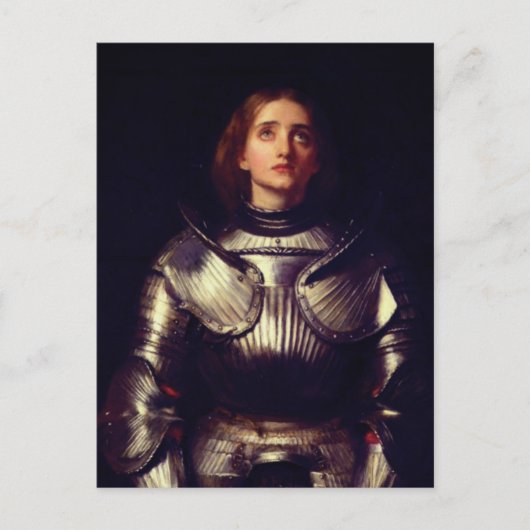 Joan of Arc von John Everett Millais Postkarte (Vorderseite)