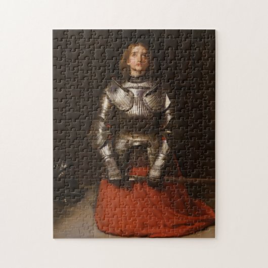 Joan of Arc (von John Everett Millais) Puzzle (Vertikal)