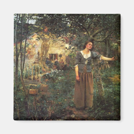 Joan of Arc von Jules Bastien Lepage Magnet (Vorne)