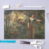 Joan of Arc von Jules Bastien-Lepage Seidenpapier (Handwerk)