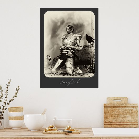 Joan of Arch Poster (Küche)