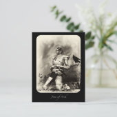 Joan of Arch Postkarte (Stehend Vorderseite)