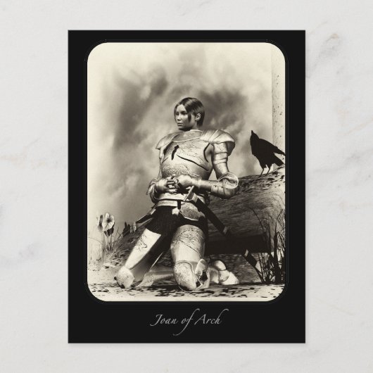 Joan of Arch Postkarte (Vorderseite)