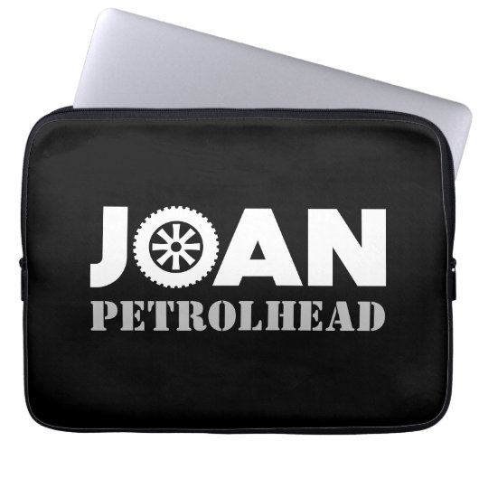 Joan Petrolhead Laptopschutzhülle (Vorderseite)