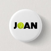 Joan Tennis Button (Vorderseite)