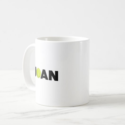 Joan Tennis Kaffeetasse (Vorderseite Links)