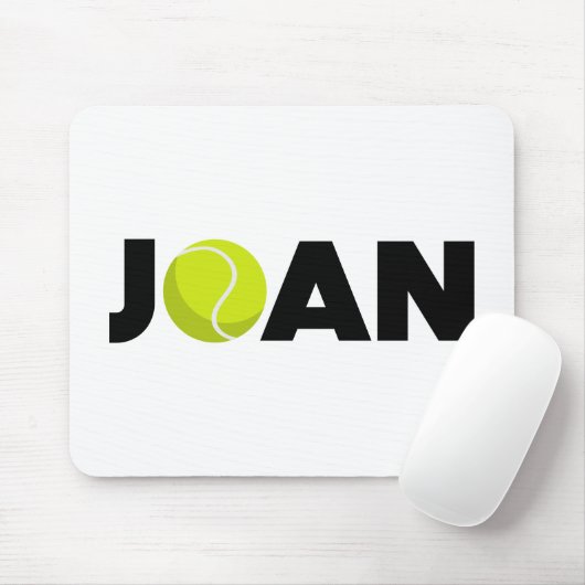 Joan Tennis Mousepad (Mit Mouse)