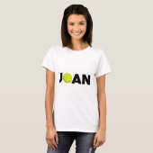 Joan Tennis T-Shirt (Vorne ganz)