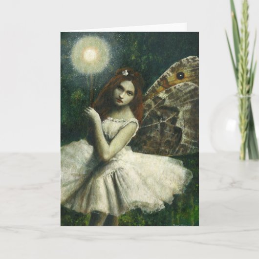 Joan The Wad Lucky Piskie Greetings Card Dankeskarte (Vorderseite)