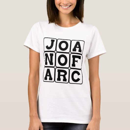 Joan von Arc, Saint und Martyr T-Shirt (Vorderseite)