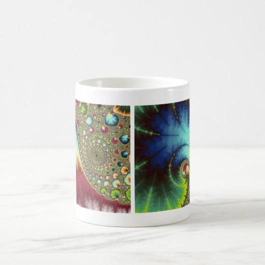 Joanie 50 Fraktal Art Kaffeetasse (Mittel)