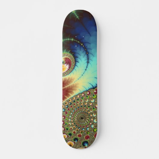 Joanie 50 Fraktal Art Skateboard (Vorne)