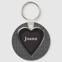 Joann Stole My Heart Keychain
