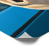 Joanna Lumley als Patsy Stone-Gemälde Poster (Ecke)