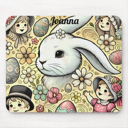 JOANNA ~ Vintage Ostern ~ Mousepad (Vorne)