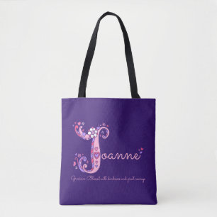 Joanne Name und Bedeutung J monogram Tasche