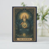 JOAO Fan Art God Dankeskarte (Stehend Vorderseite)