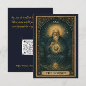 JOAO Fan Art God Dankeskarte (Vorne/Hinten)