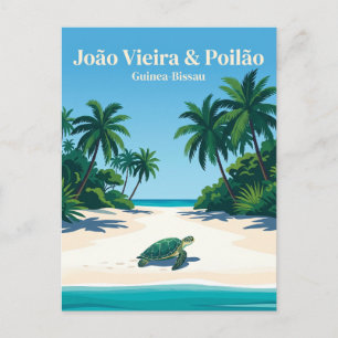 João Vieira und Poilão Meeresnationalpark Postkarte