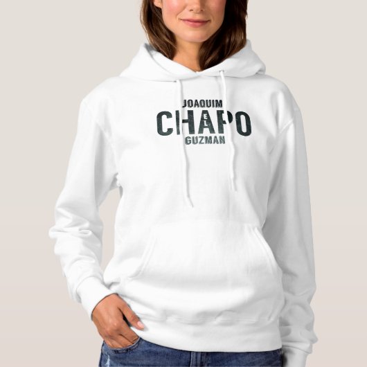 Joaquim Grafik-Frauen "EL Chapo" Guzman Hoodie (Vorderseite)