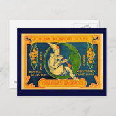 Joaquin Orange Postkarte (Vorne/Hinten)