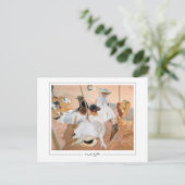 Joaquín Sorolla #17 - Fine Art Postcard Postkarte (Stehend Vorderseite)