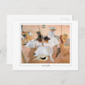 Joaquín Sorolla #17 - Fine Art Postcard Postkarte (Vorne/Hinten)
