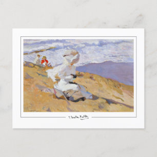Joaquín Sorolla #18 - Fine Art Postcard Postkarte