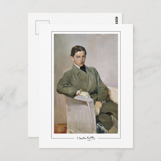 Joaquín Sorolla #201 - Fine Art Postcard Postkarte (Vorne/Hinten)