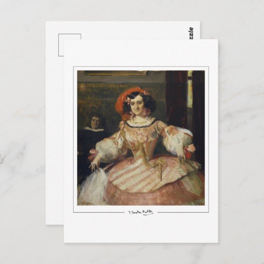 Joaquín Sorolla #23 - Fine Art Postcard Postkarte (Vorne/Hinten)