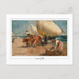 Joaquín Sorolla #26 - Fine Art Postcard Postkarte