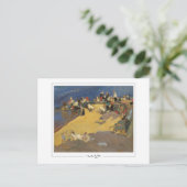 Joaquín Sorolla #2 - Kunsthistorkarte Postkarte (Stehend Vorderseite)