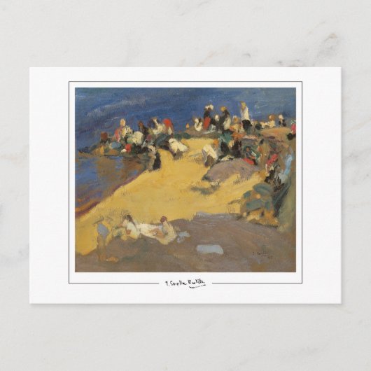 Joaquín Sorolla #2 - Kunsthistorkarte Postkarte (Vorderseite)