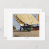 Joaquín Sorolla #338 - Fine Art Postcard Postkarte (Vorne/Hinten)