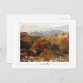 Joaquín Sorolla #40 - Fine Art Postcard Postkarte (Vorne/Hinten)