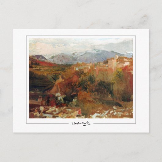 Joaquín Sorolla #40 - Fine Art Postcard Postkarte (Vorderseite)