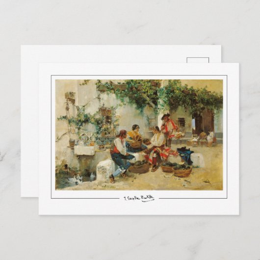 Joaquín Sorolla #442 - Fine Art Postcard Postkarte (Vorne/Hinten)