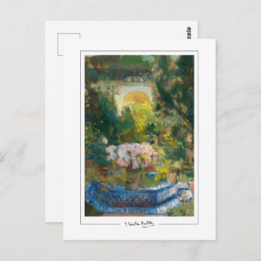 Joaquín Sorolla #4 - Kunsthistorkarte Postkarte (Vorne/Hinten)