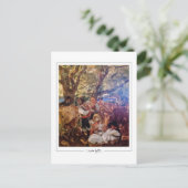 Joaquín Sorolla #79 - Fine Art Postcard Postkarte (Stehend Vorderseite)