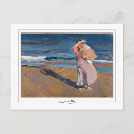 Joaquín Sorolla #8 - Kunsthistorkarte Postkarte (Vorderseite)