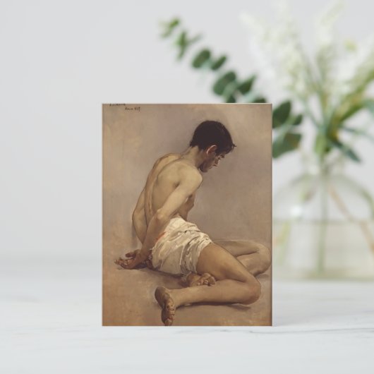 Joaquín Sorolla - Akademisches Gemälde aus der Nat Postkarte (Stehend Vorderseite)