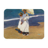 Joaquin Sorolla - Am Strand Magnet (Horizontal)