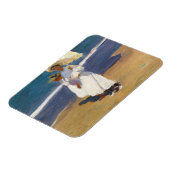 Joaquin Sorolla - Am Strand Magnet (Linke Seite)