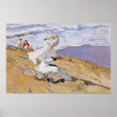 Joaquín Sorolla Art erobert den Moment Poster (Vorne)