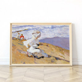 Joaquín Sorolla Art erobert den Moment Poster