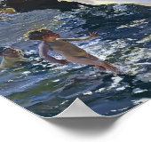 Joaquín Sorolla - Badzeit Poster (Ecke)