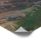 Joaquin Sorolla - Castle San Servando, Toledo Poster (Ecke)